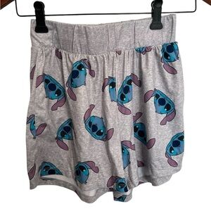 Disney Stitch Gray pajama Shorts size XS